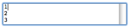 Firefox 3 no up and down arrows in a text area example