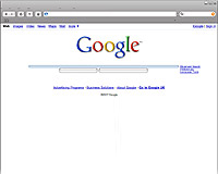 Google homepage
